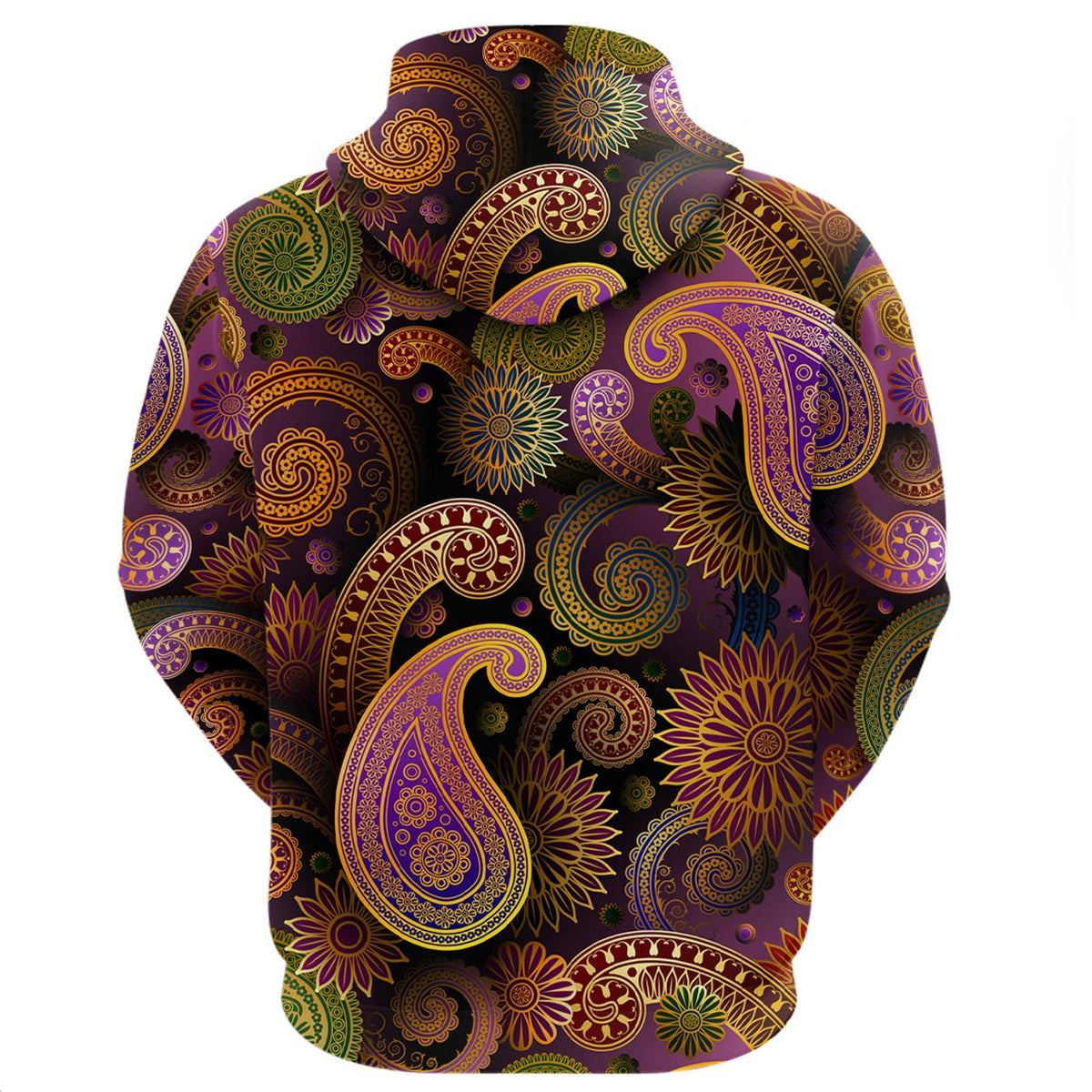 Paisley Bandana Hoodie Pattern Seamless Ver.48 RLT13 - Wonder Print Shop