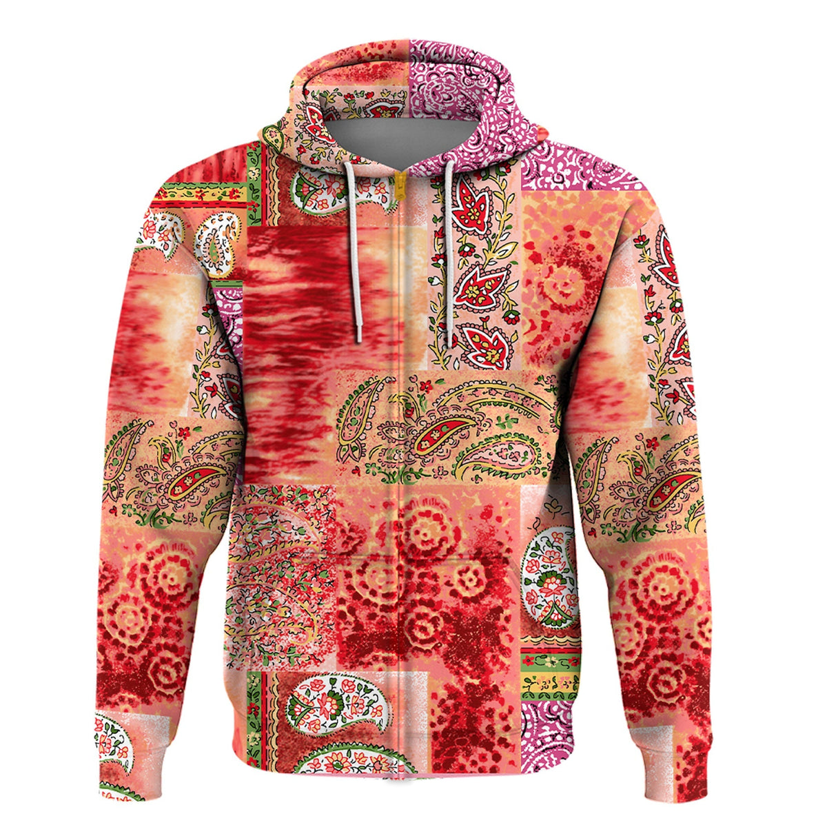 Paisley Bandana Hoodie Pattern Seamless Ver.30 RLT13 - Wonder Print Shop