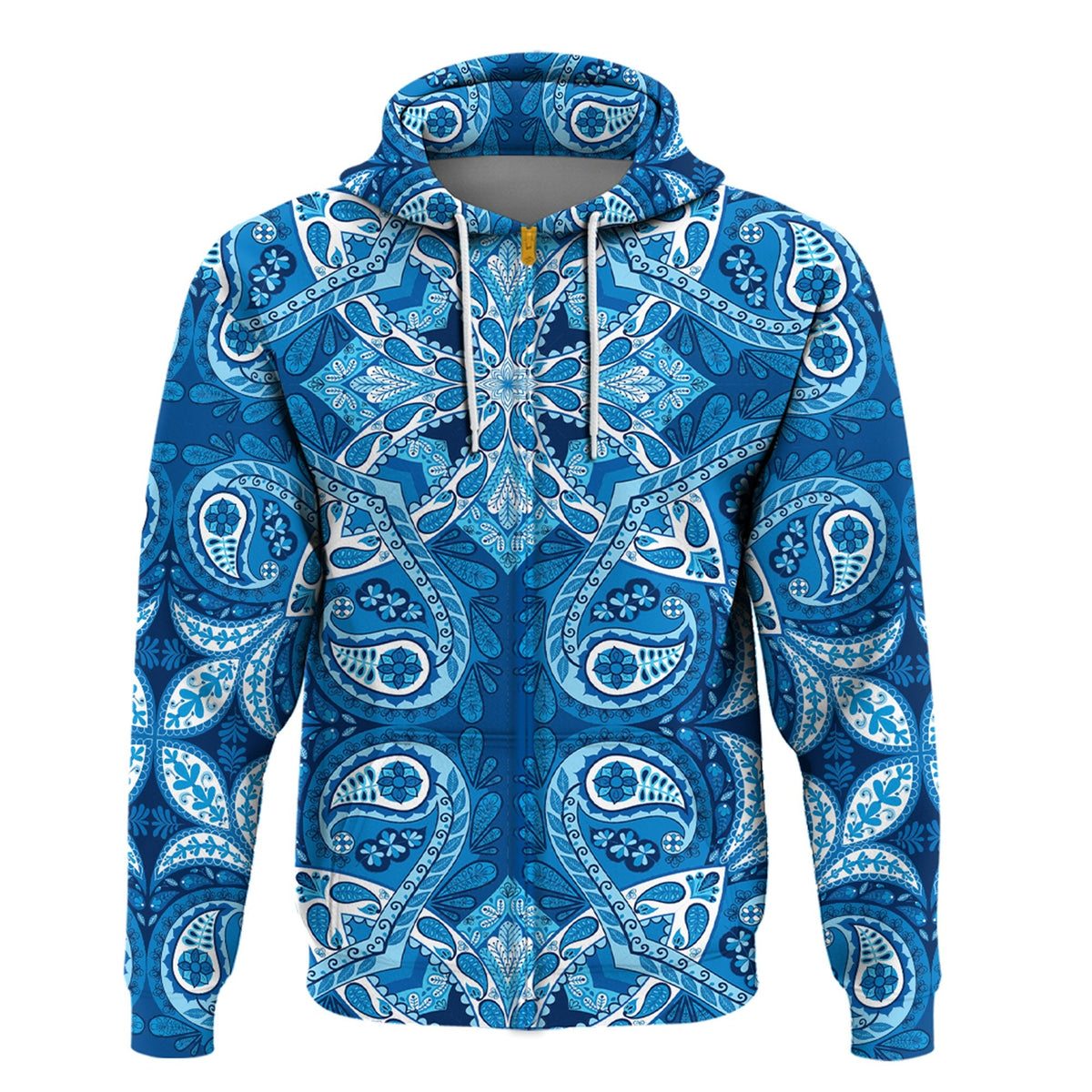 Paisley Bandana Hoodie Pattern Seamless Ver.34 RLT13 - Wonder Print Shop