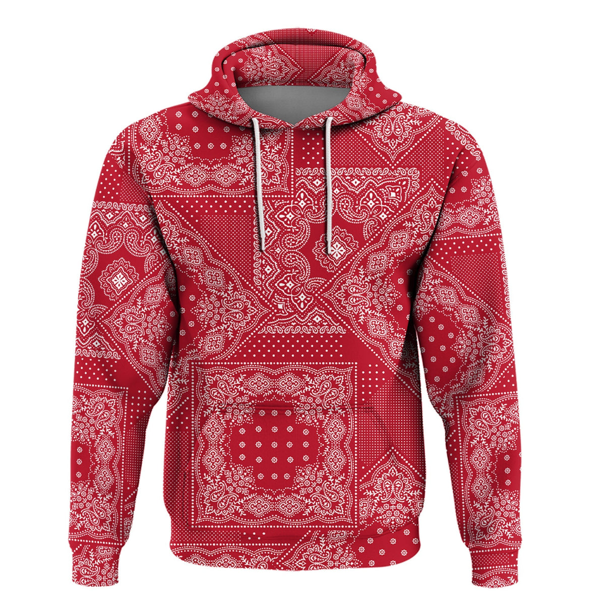 Paisley Bandana Hoodie Pattern Seamless Ver.64 RLT13 - Wonder Print Shop