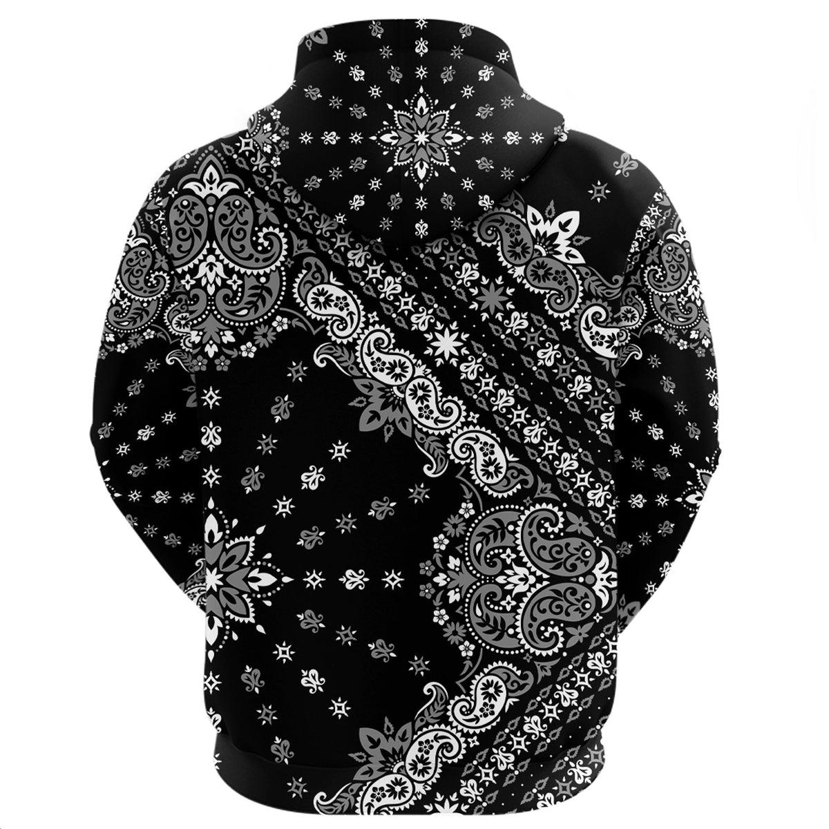 Paisley Bandana Hoodie Pattern Seamless Ver.52 RLT13 - Wonder Print Shop