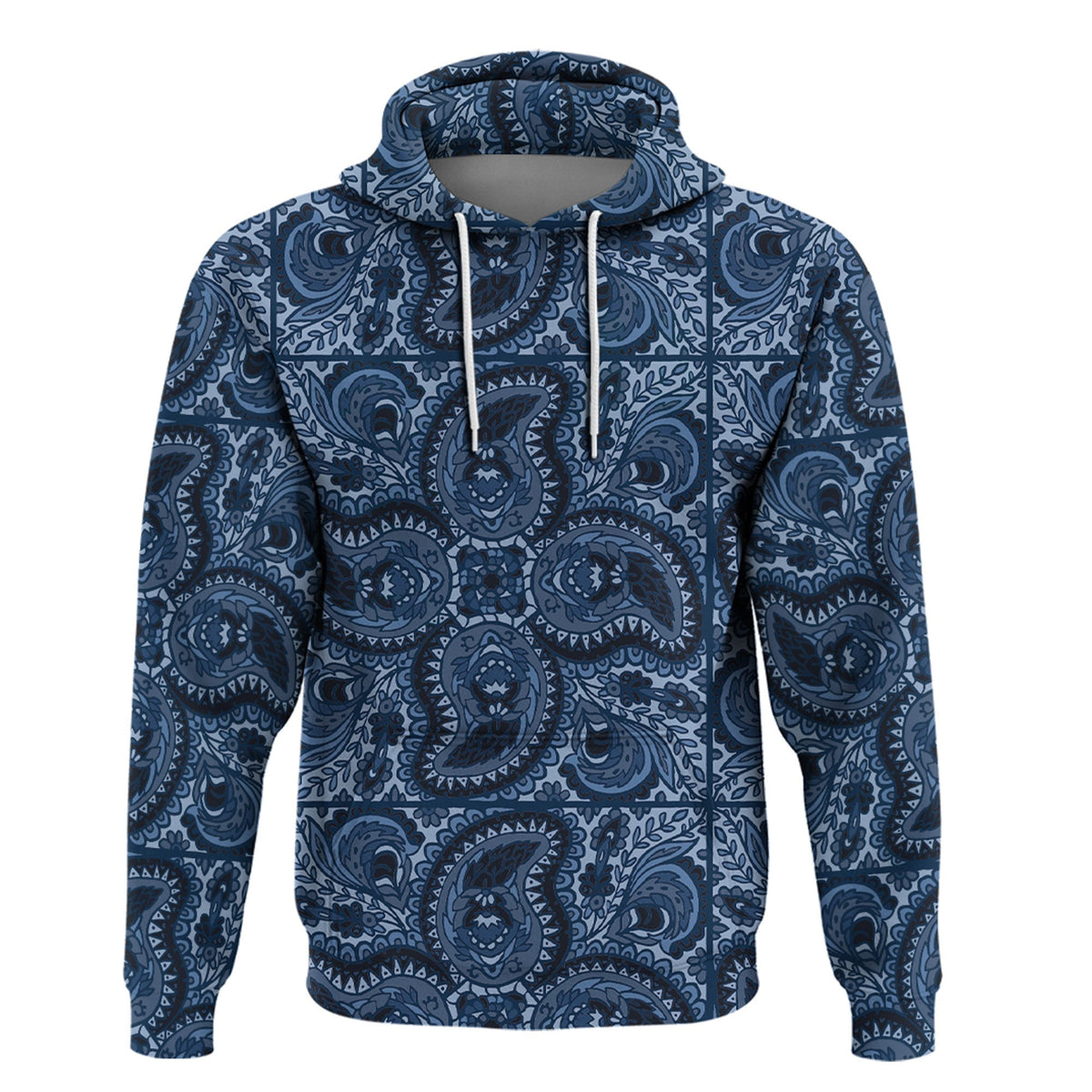 Paisley Bandana Hoodie Pattern Seamless Ver.28 RLT13 - Wonder Print Shop