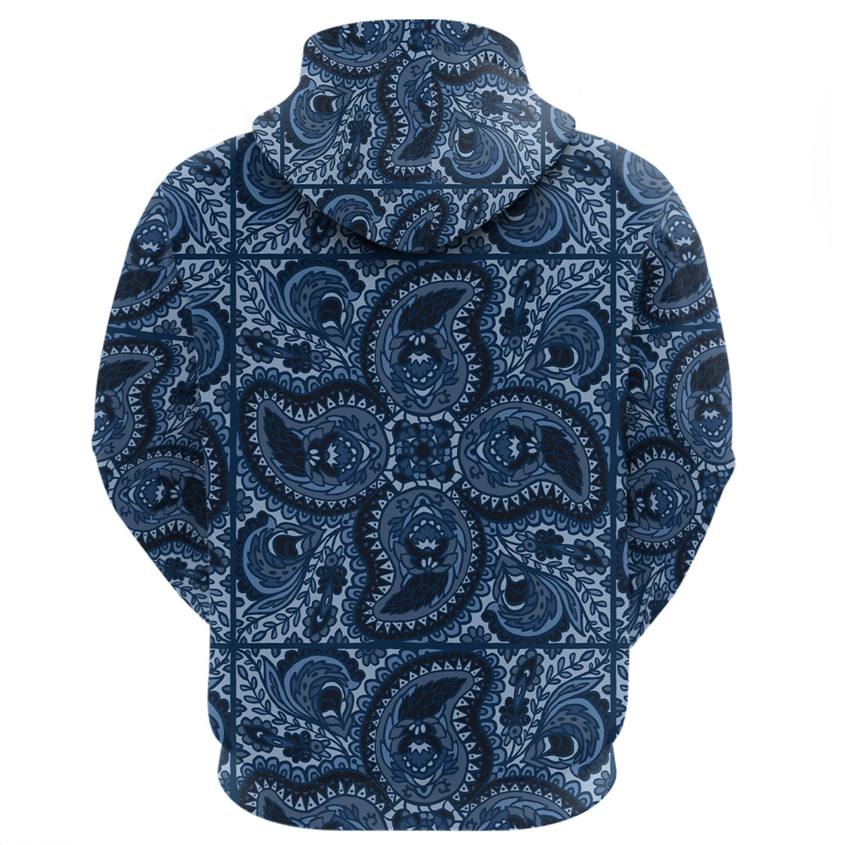 Paisley Bandana Hoodie Pattern Seamless Ver.28 RLT13 - Wonder Print Shop