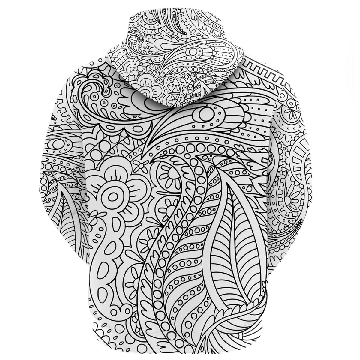 Paisley Bandana Hoodie Pattern Seamless Ver.38 RLT13 - Wonder Print Shop