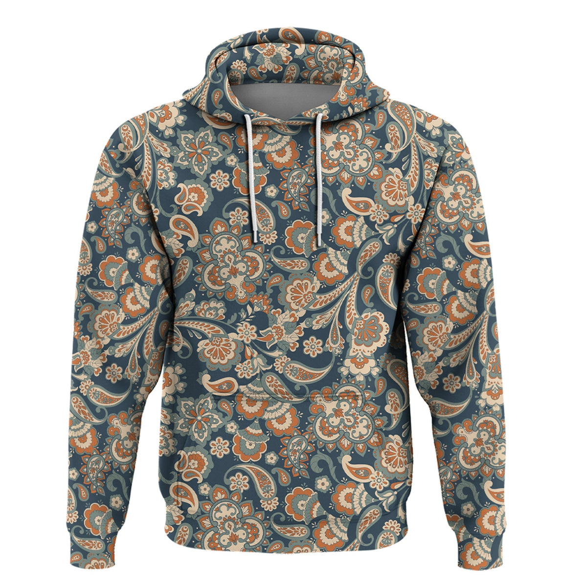 Paisley Bandana Hoodie Pattern Seamless Ver.33 RLT13 - Wonder Print Shop