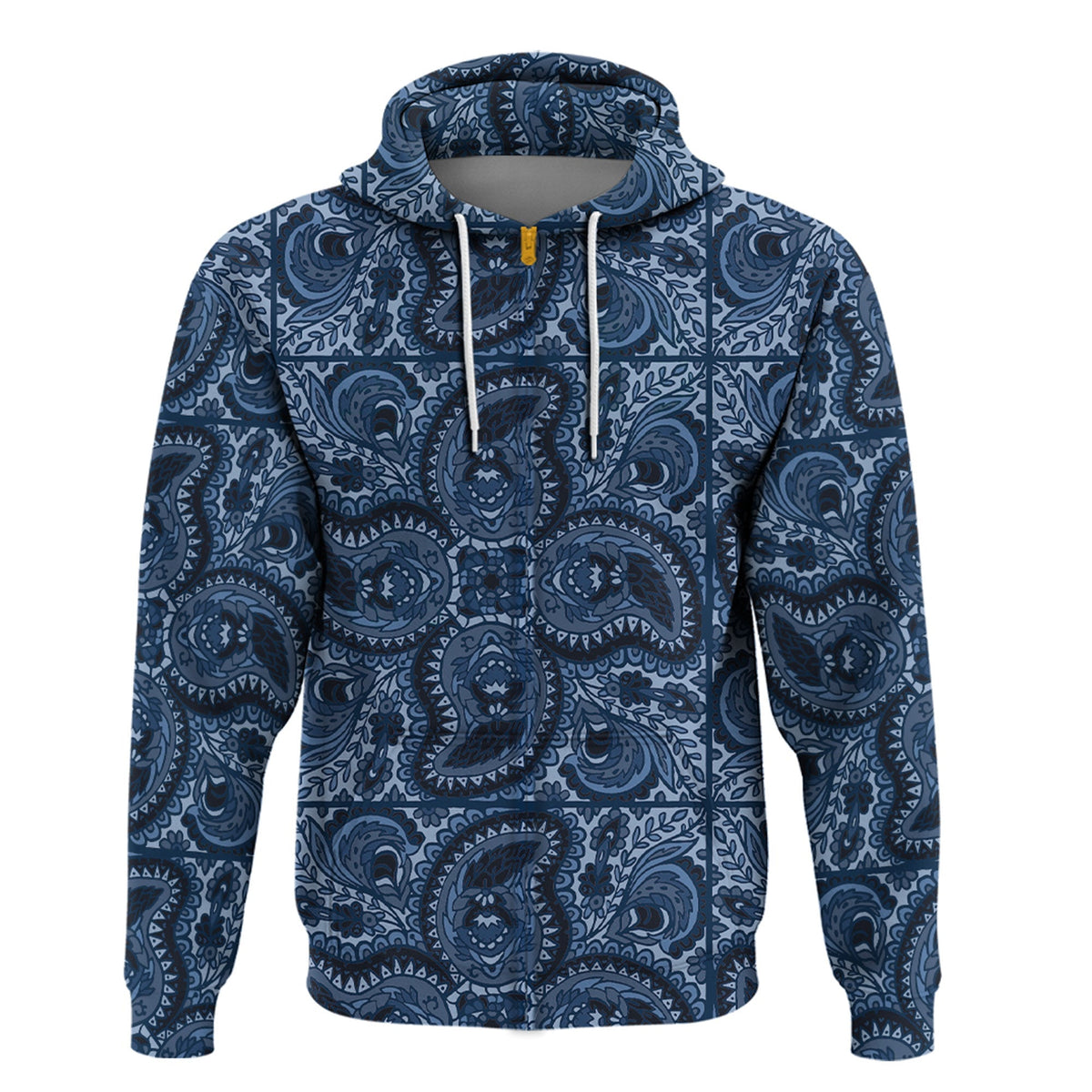 Paisley Bandana Hoodie Pattern Seamless Ver.28 RLT13 - Wonder Print Shop
