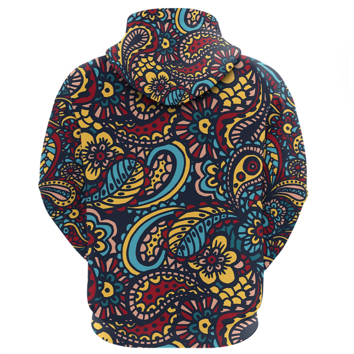Paisley Bandana Hoodie Pattern Seamless Ver.24 RLT13 - Wonder Print Shop