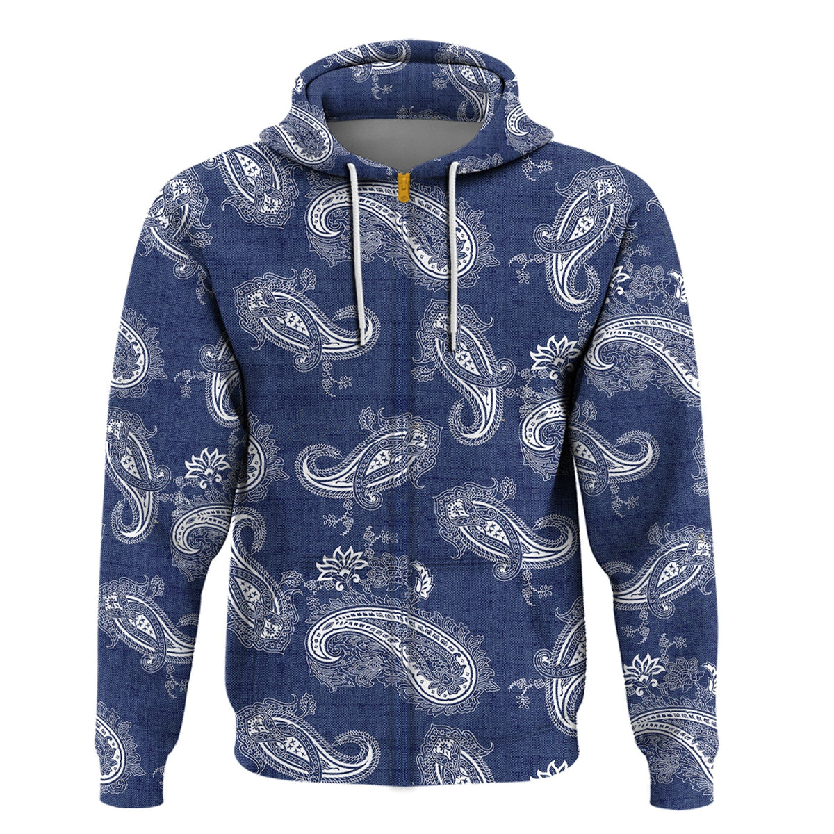 Paisley Bandana Hoodie Pattern Seamless Ver.61 RLT13 - Wonder Print Shop