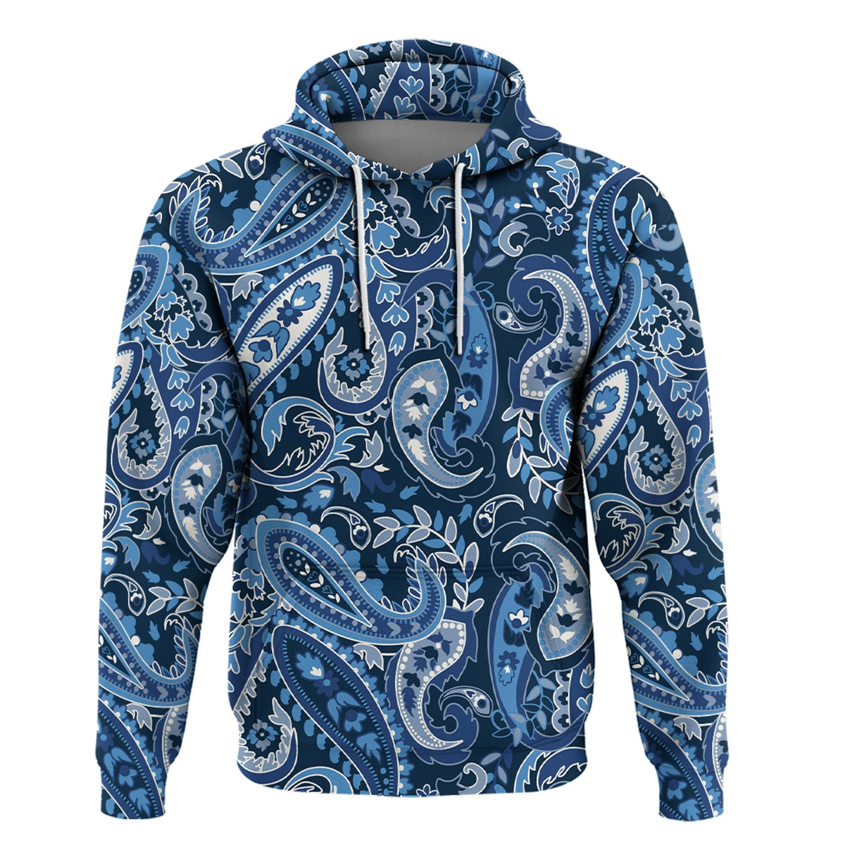 Paisley Bandana Hoodie Pattern Seamless Ver.42 RLT13 - Wonder Print Shop