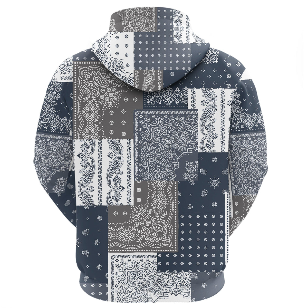 Paisley Bandana Hoodie Pattern Seamless Ver.17 RLT13 - Wonder Print Shop