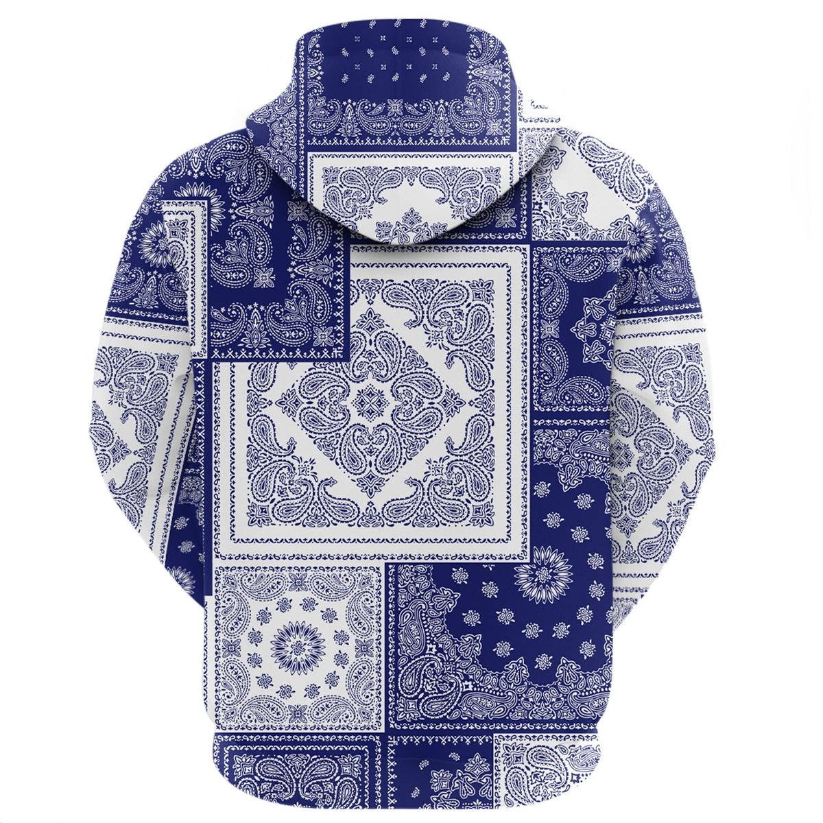 Paisley Bandana Hoodie Pattern Seamless Ver.36 RLT13 - Wonder Print Shop