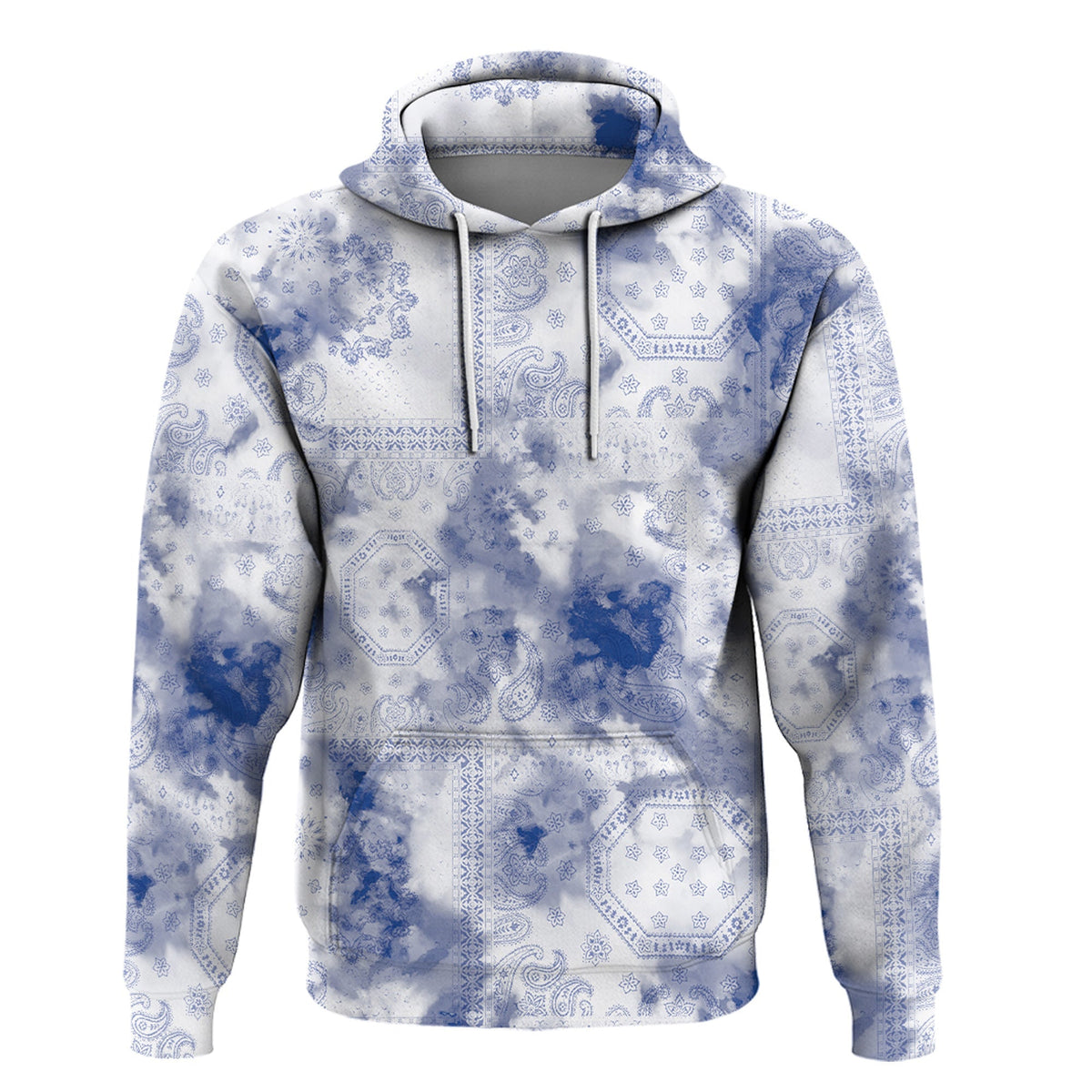 Paisley Bandana Hoodie Pattern Seamless Ver.01 RLT13 - Wonder Print Shop