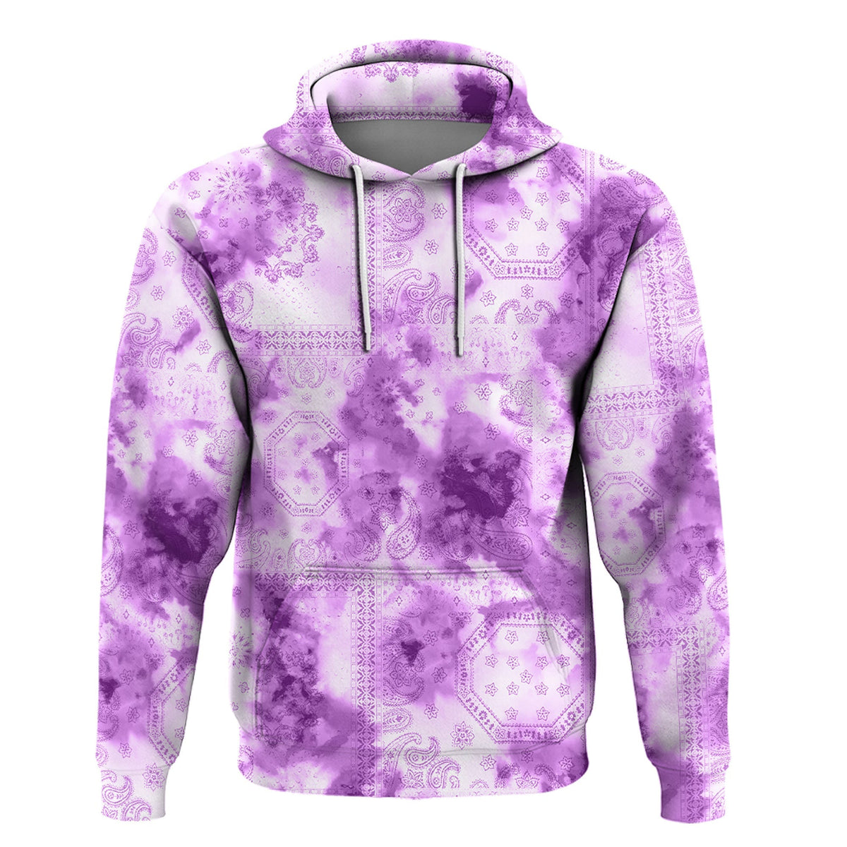 Paisley Bandana Hoodie Pattern Seamless Ver.57 RLT13 - Wonder Print Shop