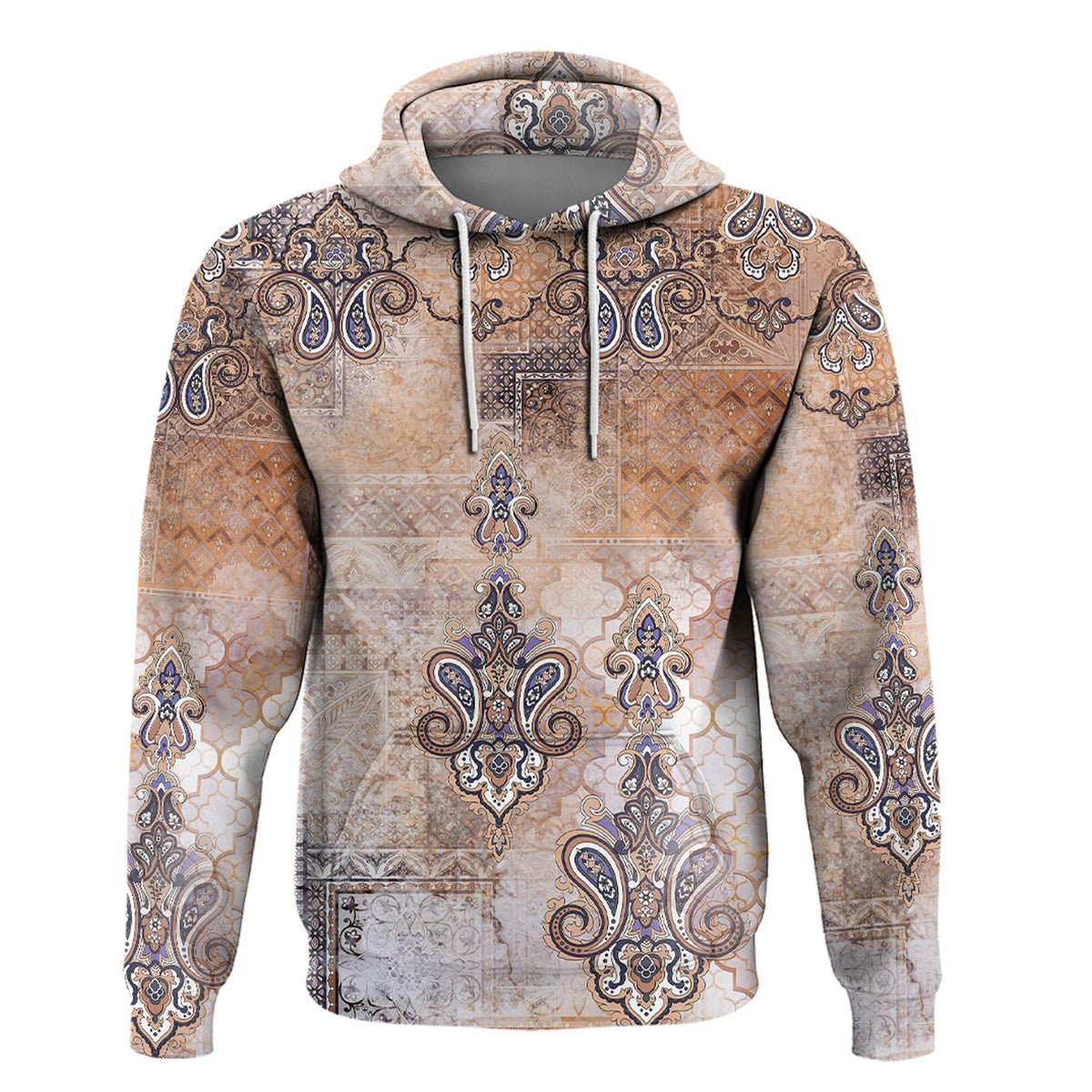 Paisley Bandana Hoodie Pattern Seamless Ver.29 RLT13 - Wonder Print Shop