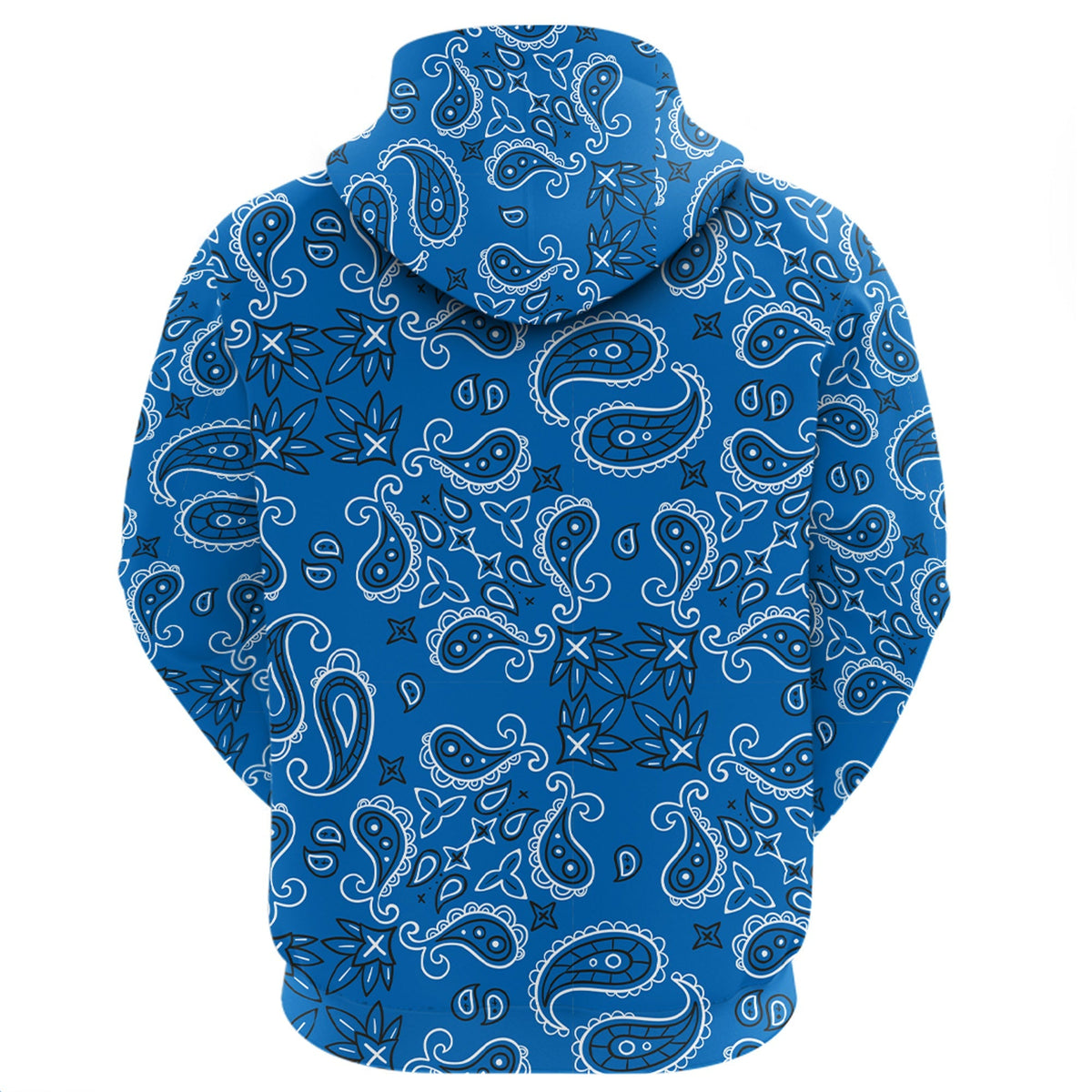 Paisley Bandana Hoodie Pattern Seamless Ver.25 RLT13 - Wonder Print Shop