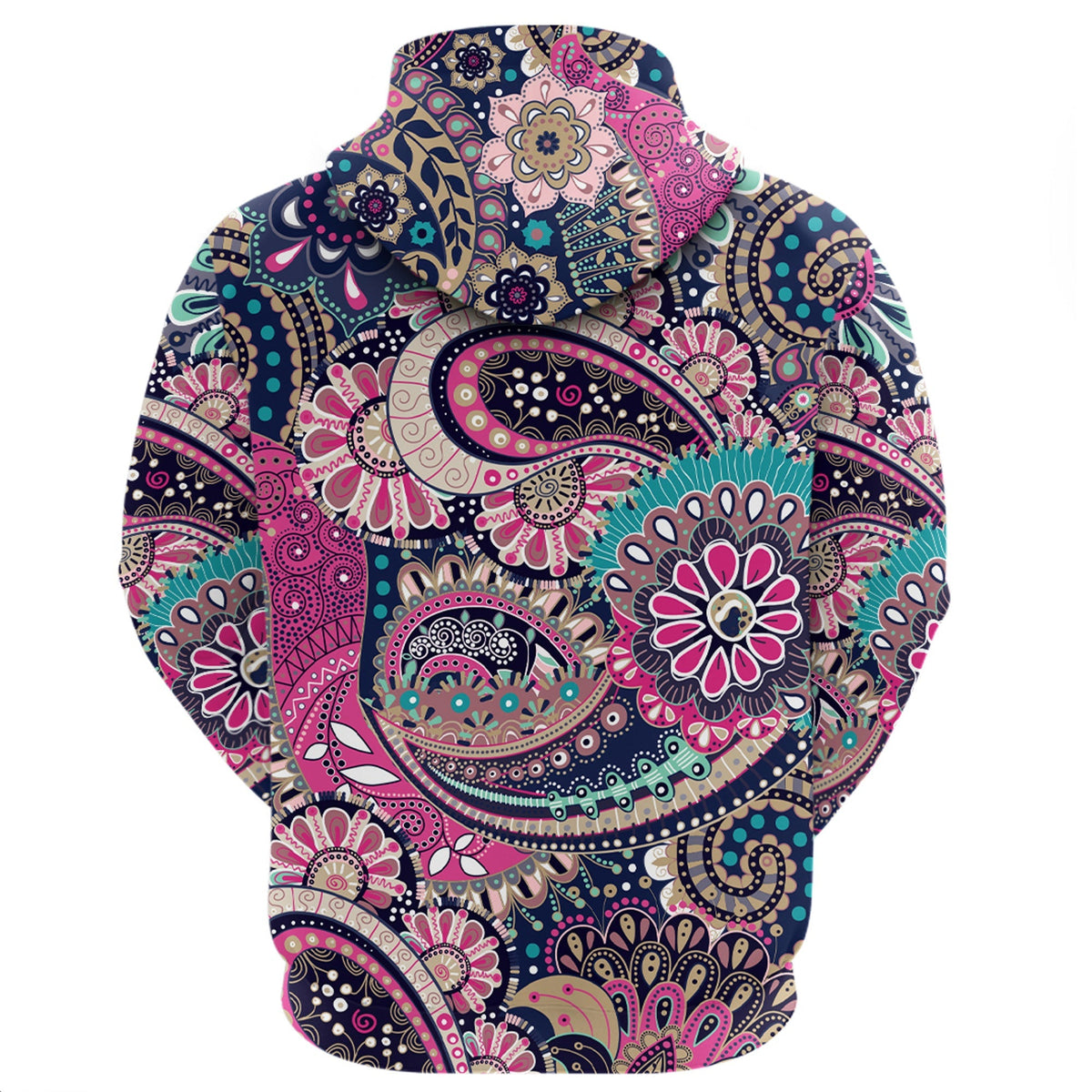 Paisley Bandana Hoodie Pattern Seamless Ver.09 RLT13 - Wonder Print Shop