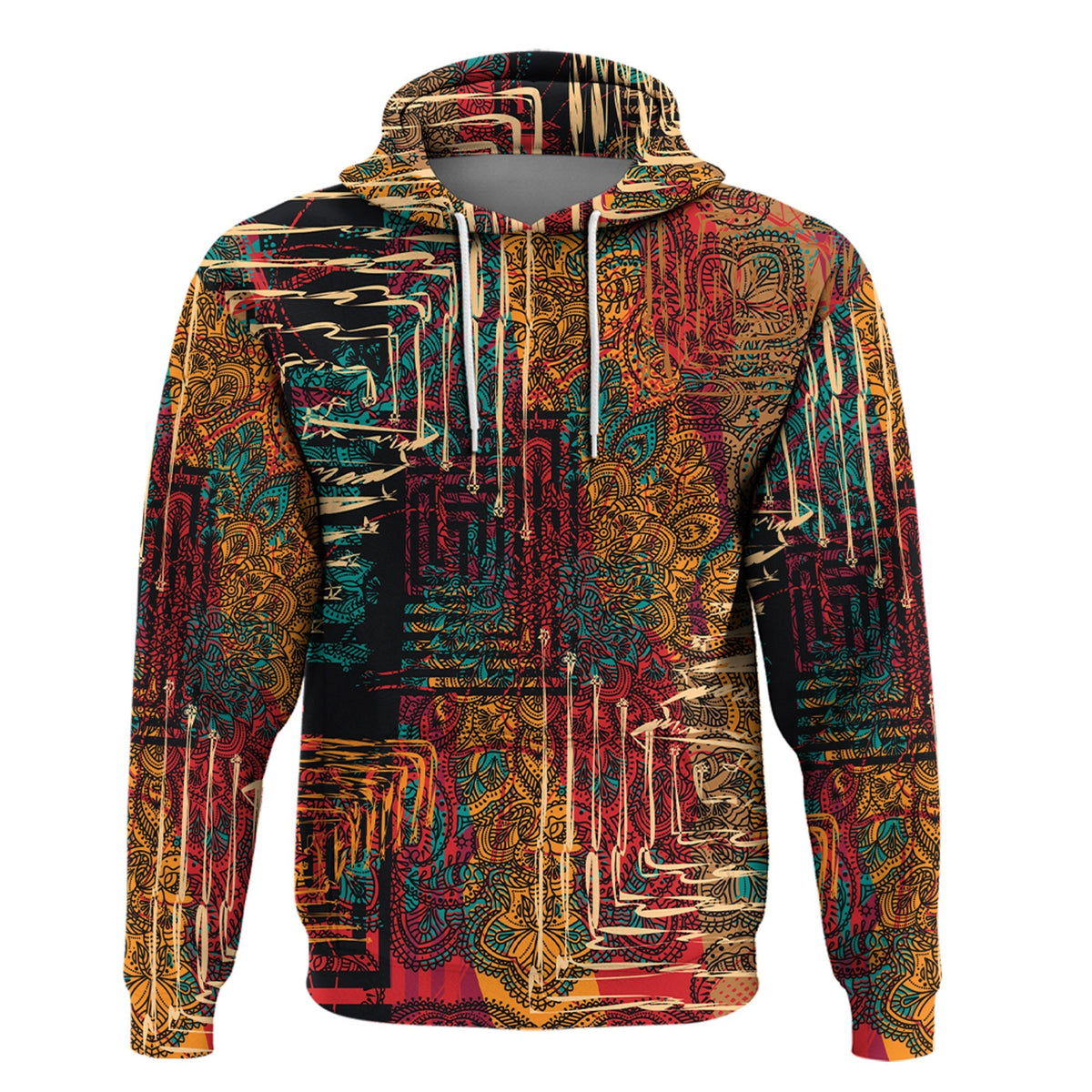 Paisley Bandana Hoodie Pattern Seamless Ver.59 RLT13 - Wonder Print Shop