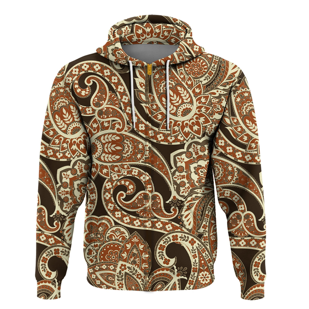 Paisley Bandana Hoodie Pattern Seamless Ver.08 RLT13 - Wonder Print Shop