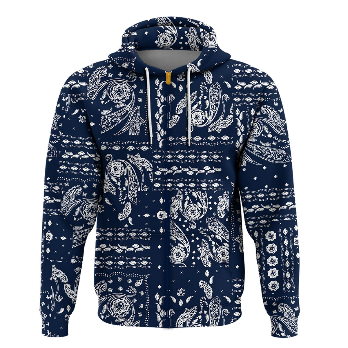 Paisley Bandana Hoodie Pattern Seamless Ver.39 RLT13 - Wonder Print Shop