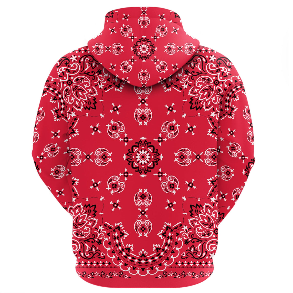 Paisley Bandana Hoodie Pattern Seamless Ver.27 RLT13 - Wonder Print Shop