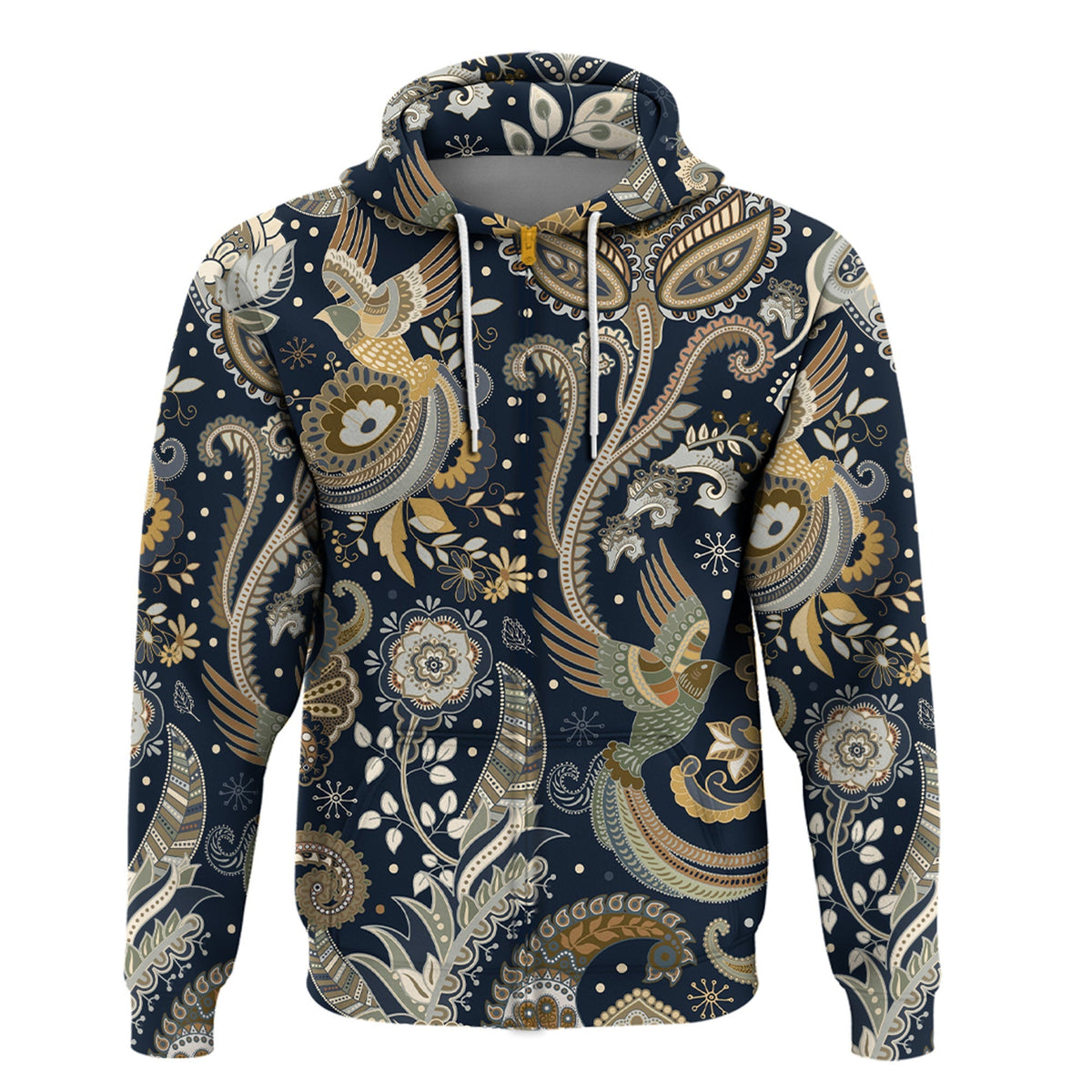 Paisley Bandana Hoodie Pattern Seamless Ver.10 RLT13 - Wonder Print Shop
