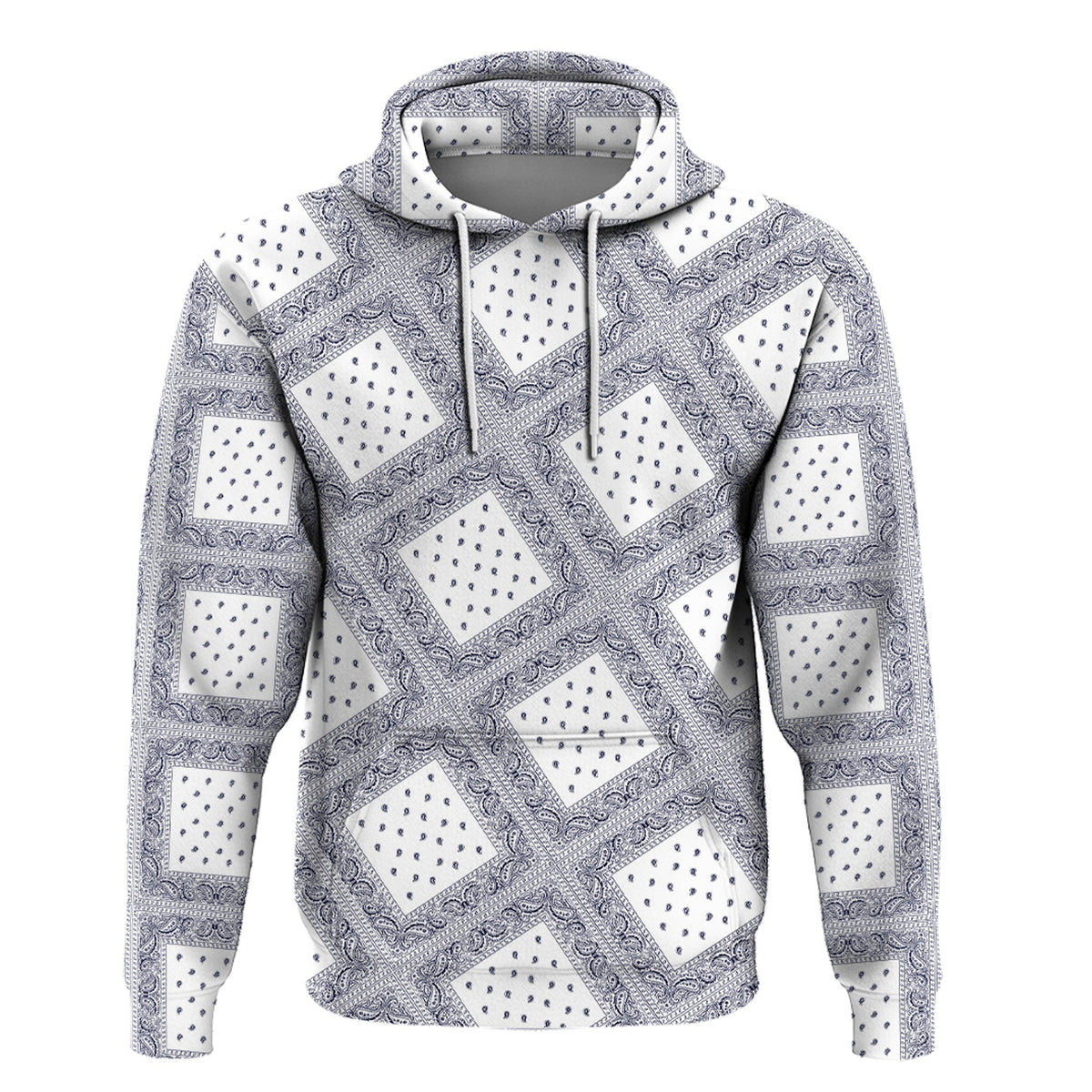 Paisley Bandana Hoodie Pattern Seamless Ver.15 RLT13 - Wonder Print Shop