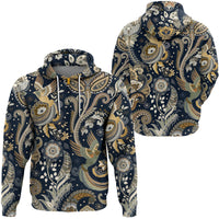 Paisley Bandana Hoodie Pattern Seamless Ver.10 RLT13 - Wonder Print Shop
