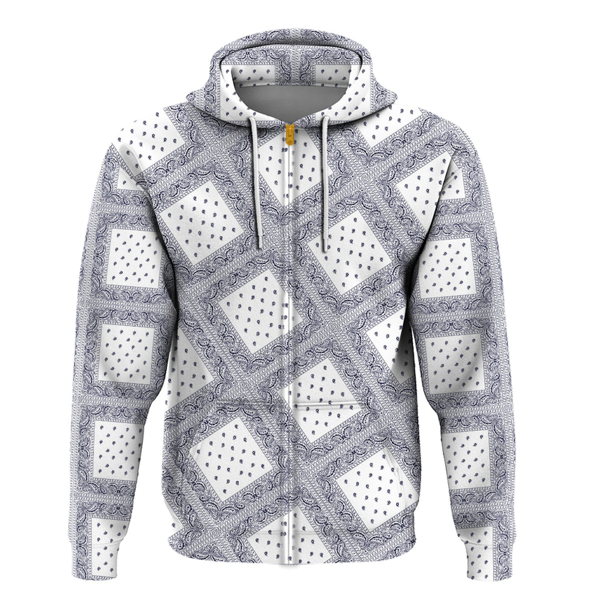 Paisley Bandana Hoodie Pattern Seamless Ver.15 RLT13 - Wonder Print Shop