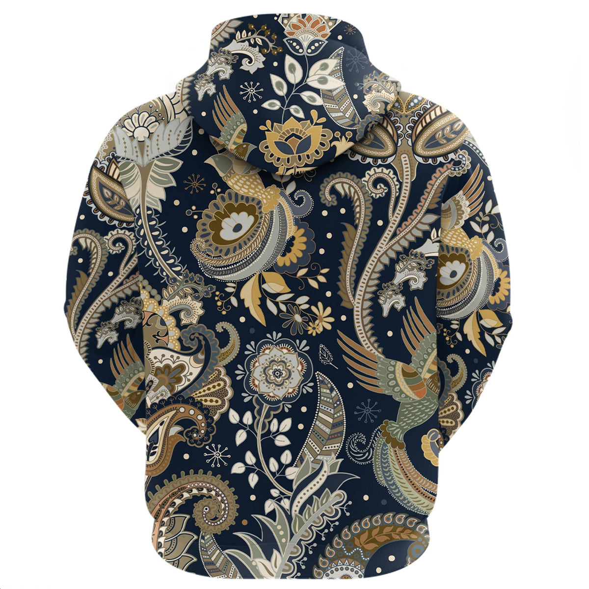 Paisley Bandana Hoodie Pattern Seamless Ver.10 RLT13 - Wonder Print Shop