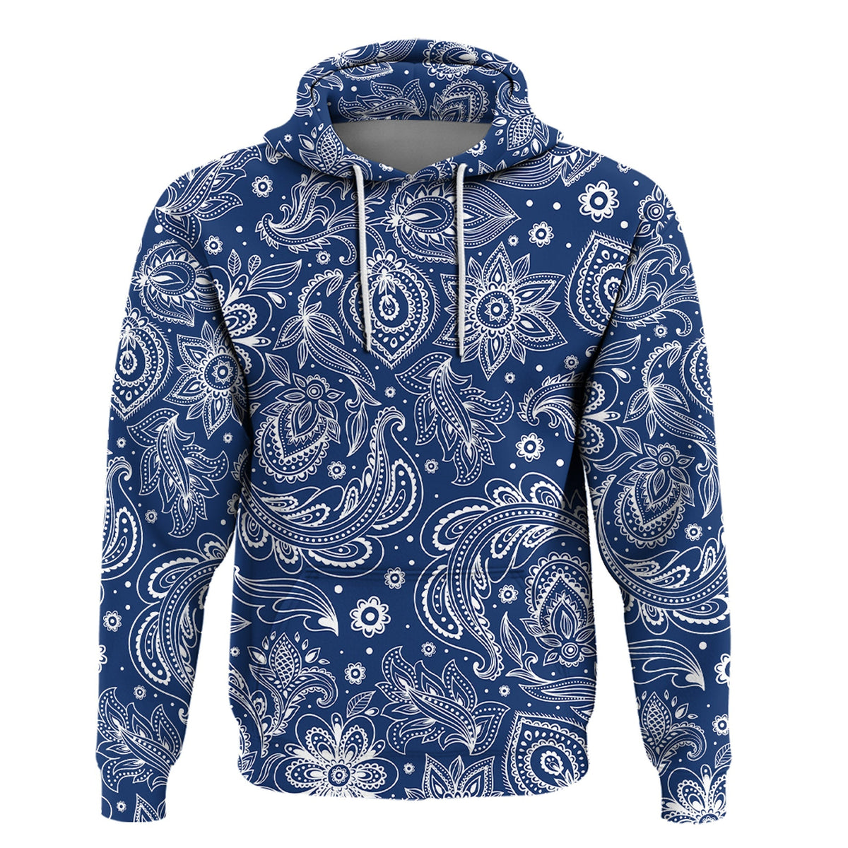 Paisley Bandana Hoodie Pattern Seamless Ver.06 RLT13 - Wonder Print Shop