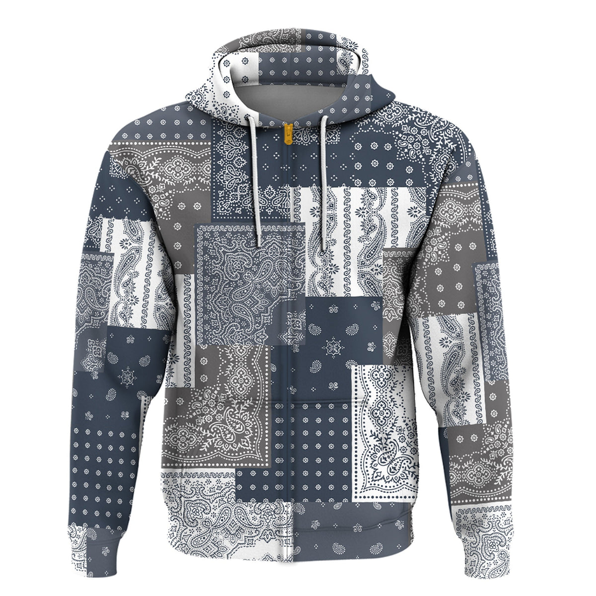 Paisley Bandana Hoodie Pattern Seamless Ver.17 RLT13 - Wonder Print Shop