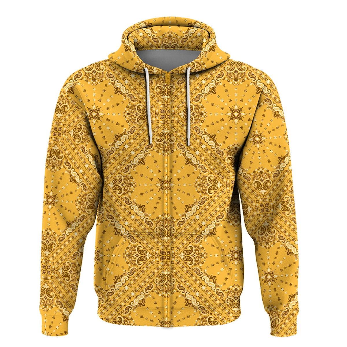 Paisley Bandana Hoodie Pattern Seamless Ver.11 RLT13 - Wonder Print Shop