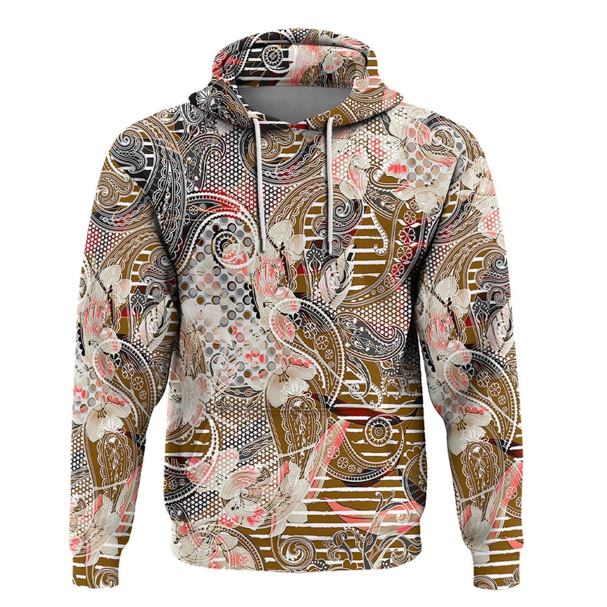 Paisley Bandana Hoodie Pattern Seamless Ver.18 RLT13 - Wonder Print Shop