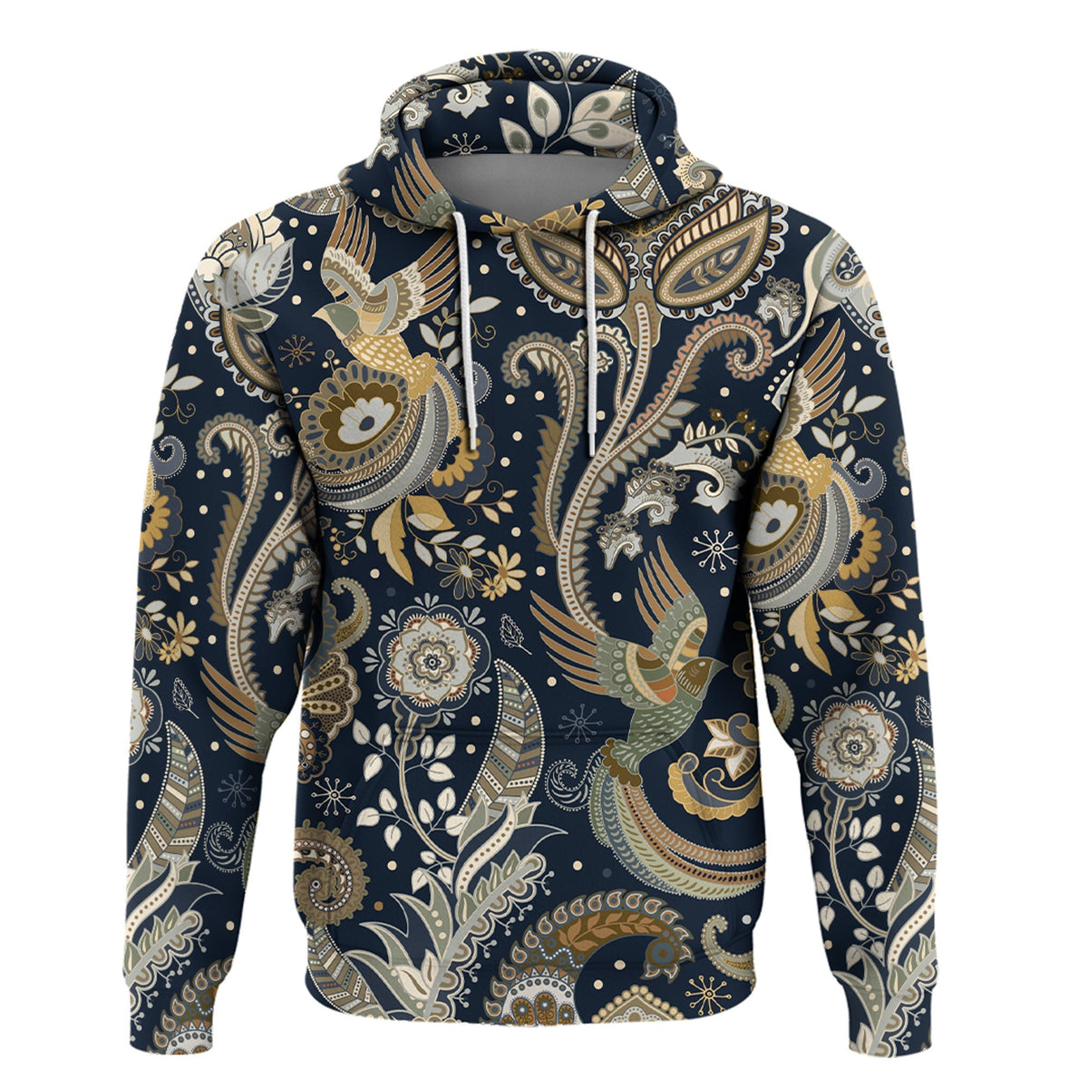 Paisley Bandana Hoodie Pattern Seamless Ver.10 RLT13 - Wonder Print Shop