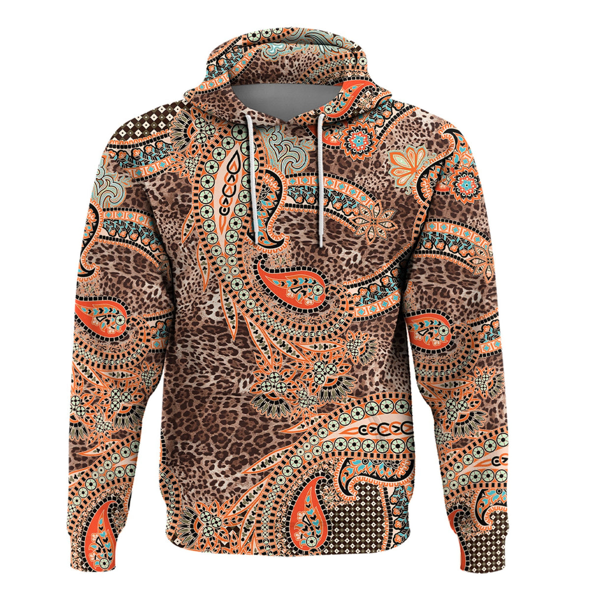 Paisley Bandana Hoodie Pattern Seamless Ver.12 RLT13 - Wonder Print Shop