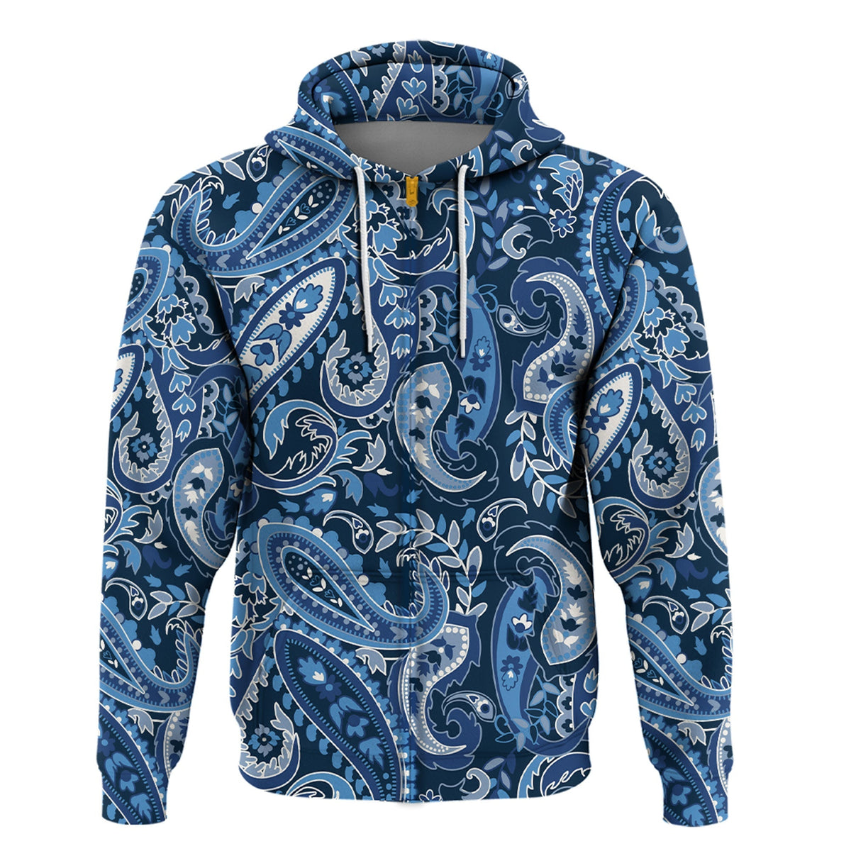 Paisley Bandana Hoodie Pattern Seamless Ver.42 RLT13 - Wonder Print Shop