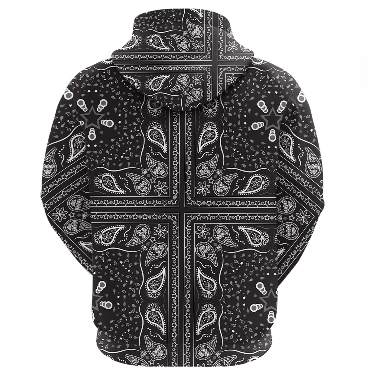 Paisley Bandana Hoodie Pattern Seamless Ver.07 RLT13 - Wonder Print Shop