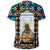 Saint Benedict of the African On Stained Glass T Shirt RLT13 - Wonder Print Shop