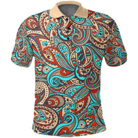 Paisley Polo Shirt Bandana Pattern Seamless Ver.218 RLT13 - Wonder Print Shop