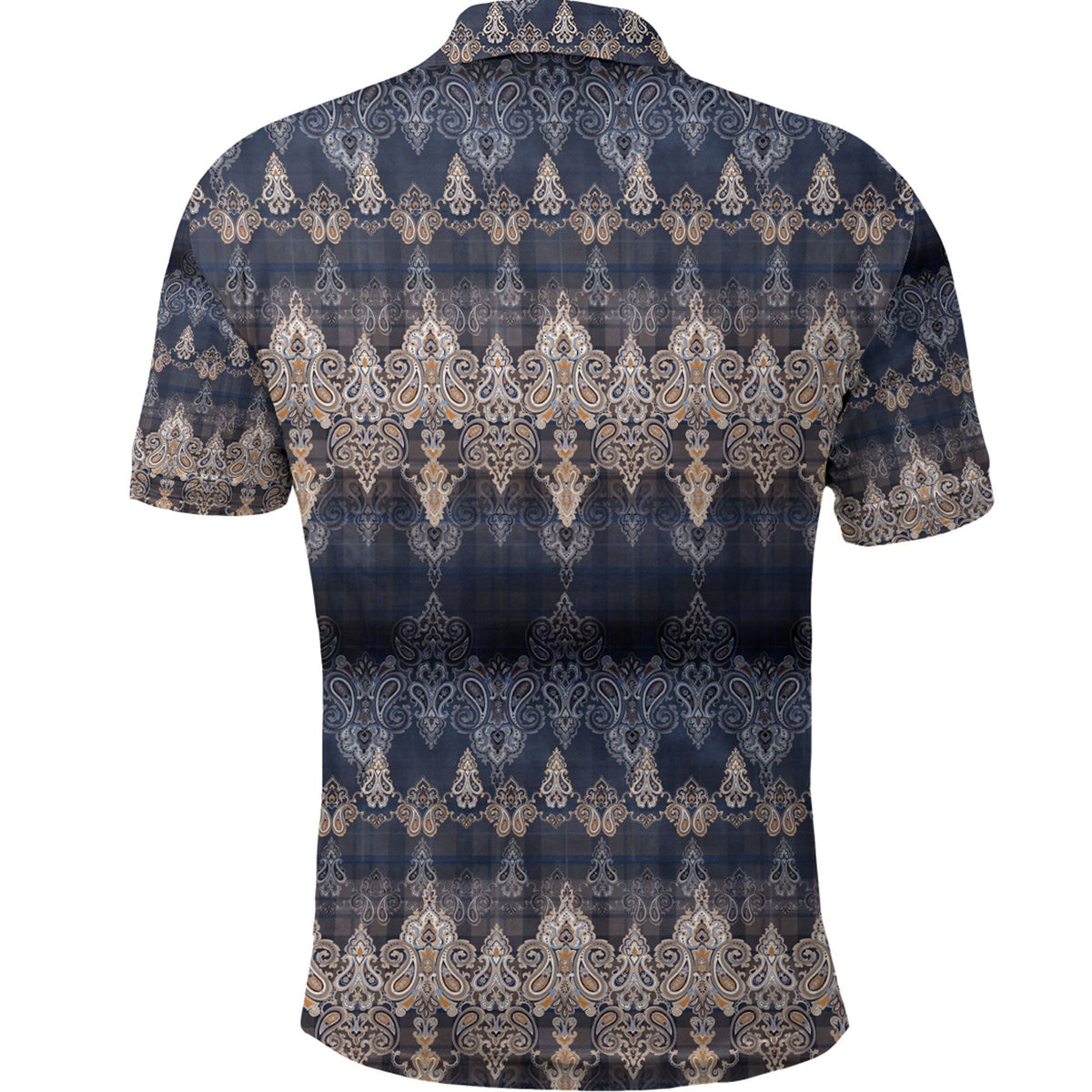 Paisley Polo Shirt Bandana Pattern Seamless Ver.211 RLT13 - Wonder Print Shop