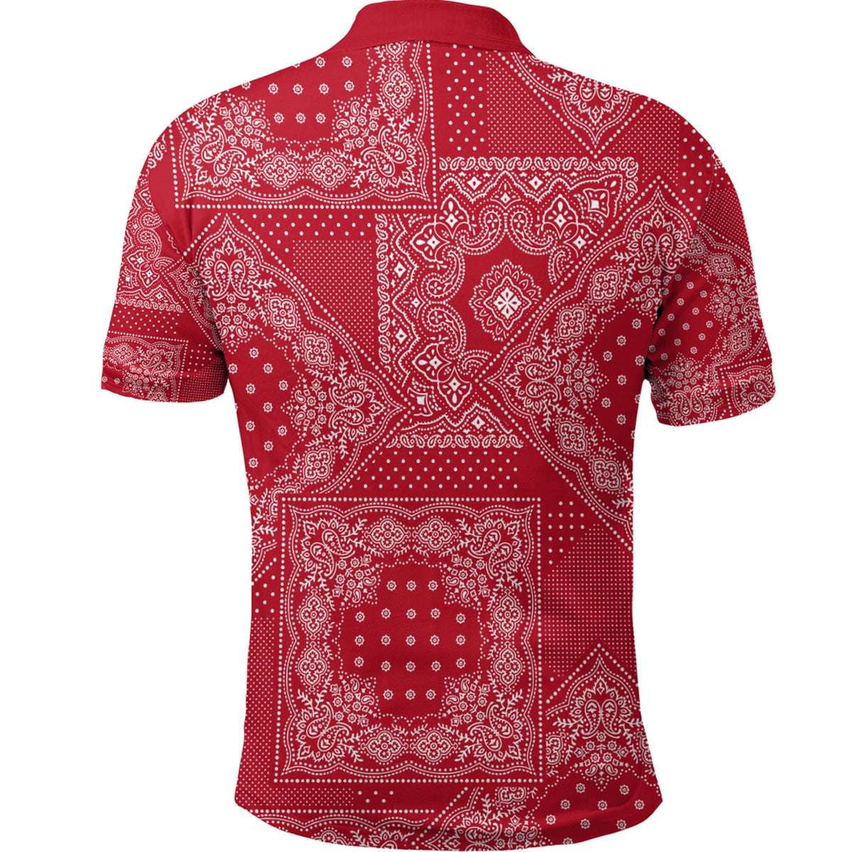 Paisley Polo Shirt Bandana Pattern Seamless Ver.219 RLT13 - Wonder Print Shop