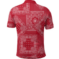 Paisley Polo Shirt Bandana Pattern Seamless Ver.219 RLT13 - Wonder Print Shop