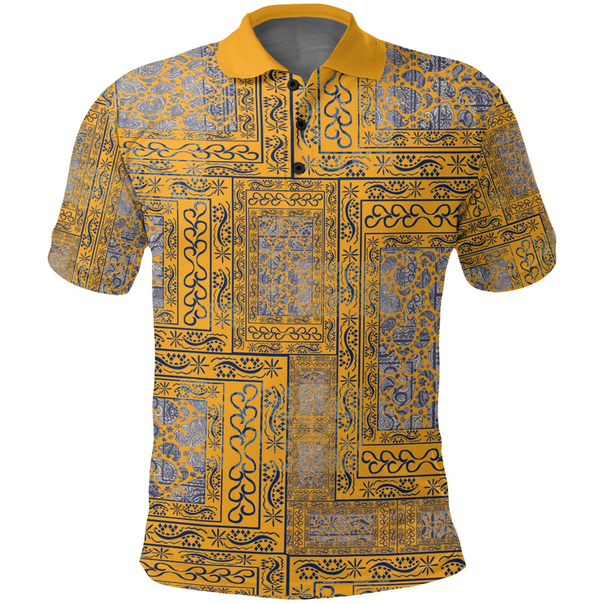 Paisley Polo Shirt Bandana Pattern Seamless Ver.223 RLT13 - Wonder Print Shop