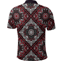 Paisley Polo Shirt Bandana Pattern Seamless Ver.213 RLT13 - Wonder Print Shop