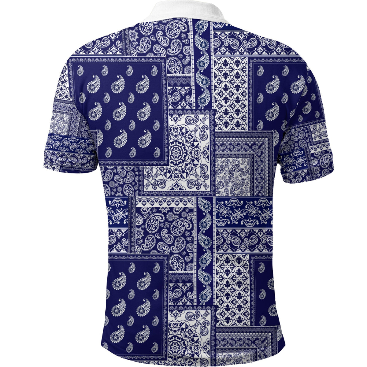Paisley Polo Shirt Bandana Pattern Seamless Ver.217 RLT13 - Wonder Print Shop