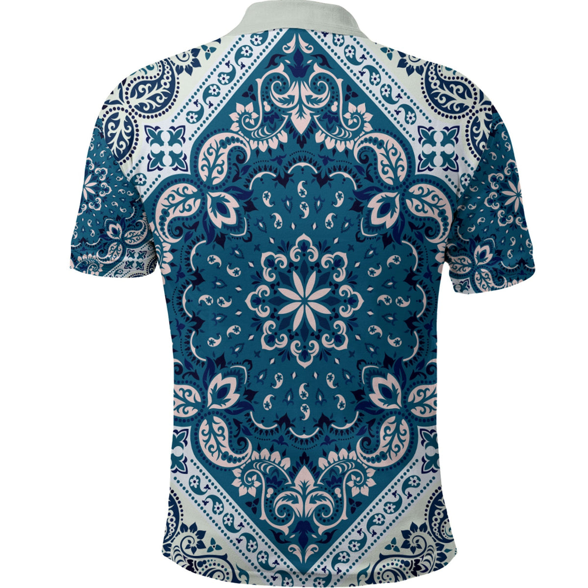 Paisley Polo Shirt Bandana Pattern Seamless Ver.222 RLT13 - Wonder Print Shop