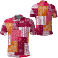 Paisley Polo Shirt Bandana Pattern Seamless Ver.202 RLT13 - Wonder Print Shop