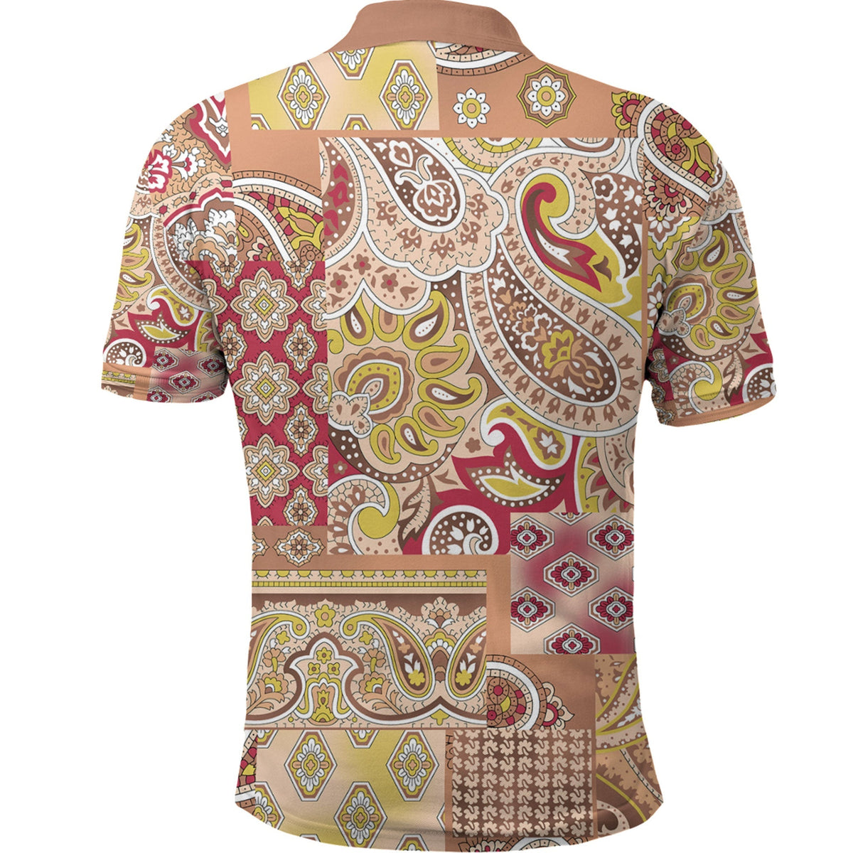 Paisley Polo Shirt Bandana Pattern Seamless 188 RLT13 - Wonder Print Shop