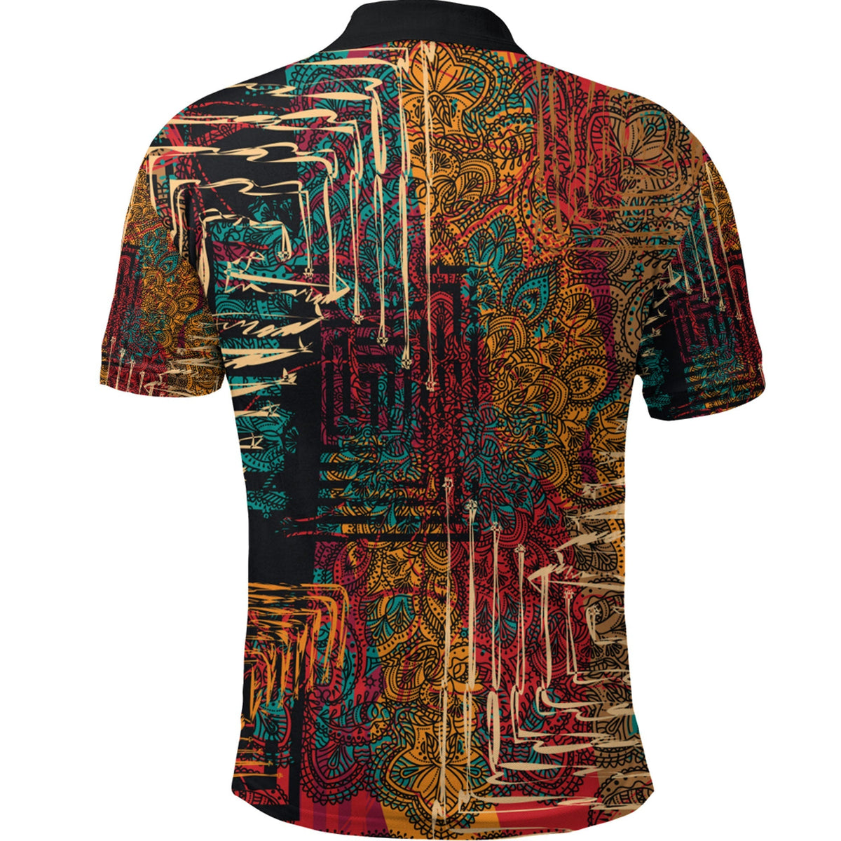 Paisley Polo Shirt Bandana Pattern Seamless Ver.207 RLT13 - Wonder Print Shop