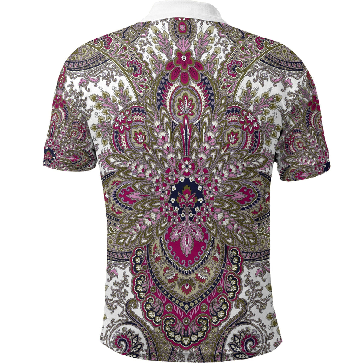 Paisley Polo Shirt Bandana Pattern Seamless Ver.204 RLT13 - Wonder Print Shop